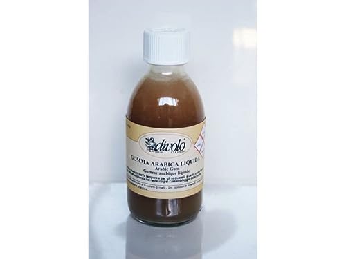 Goma arábiga líquida, 125 ml Divolo