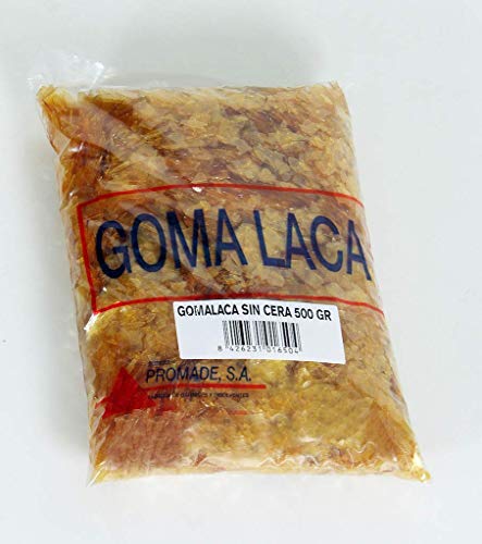 Promade - Goma Laca SIN CERAS Superblonde en Escamas (500 gr.)