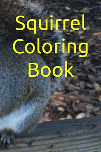 Squirrel Coloring Book