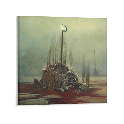 Zdzislaw Beksinski - Póster de pintura (62 unidades, 60 x 60 cm)