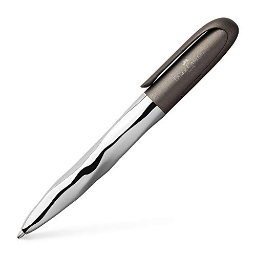 Faber-Castell 149606 N'ice Pen - Bolígrafo, color gris metalizado