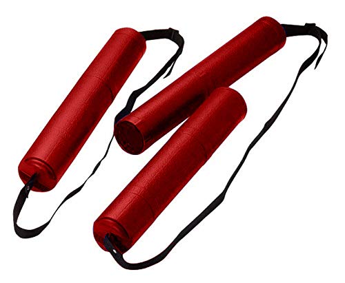 Portaplanos Extensible con Bandolera 40-75cm Ø 65mm Rojo