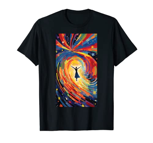Fauvismo espiritual Art Cosmic Soul Religious Esoteric Camiseta