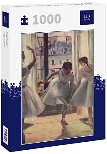 Lais Puzzle Edgar Germain Hilaire Degas - Tres Bailarinas en una Sala de Ejercicios 1000 Piezas