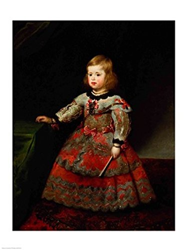 Diego Velazquez – The Infanta Maria Margarita of Austria as a Child Artistica di Stampa (60,96 x 91,44 cm)