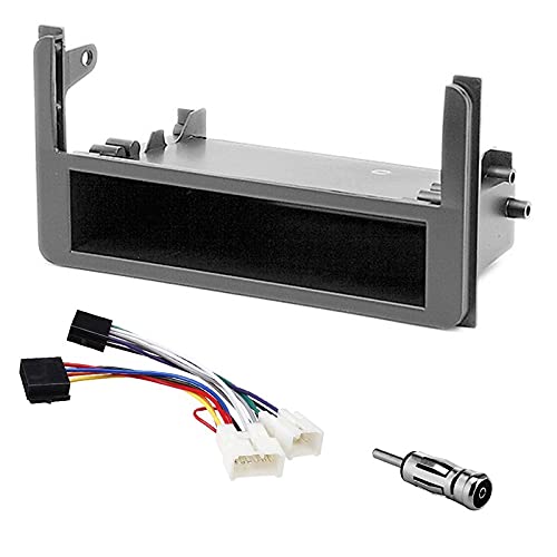 Sound-Way - Kit de Montaje Marco para Radio Pantalla 1 DIN Adaptador para Toyota Yaris, 4Runner, Rav4, Celica - KA11-420