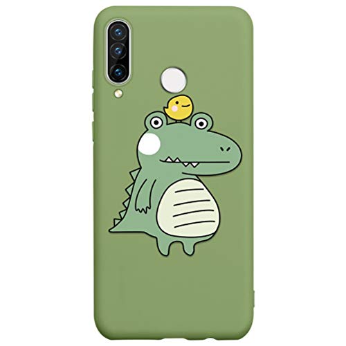 ZhuoFan Funda para Samsung Galaxy A5 2017, Cárcasa Silicona Verde Hierba Naranja con Dibujos Diseño Suave Gel TPU Antigolpes de Protector Piel Case Cover Fundas para Samsung Galaxy A5 2017, 06