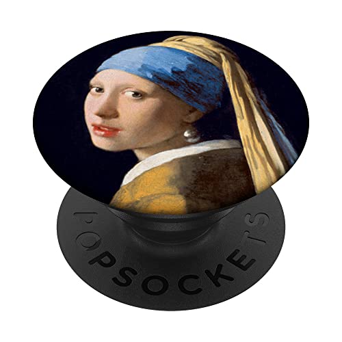Johannes Vermeer La joven de la perla PopSockets PopGrip Intercambiable