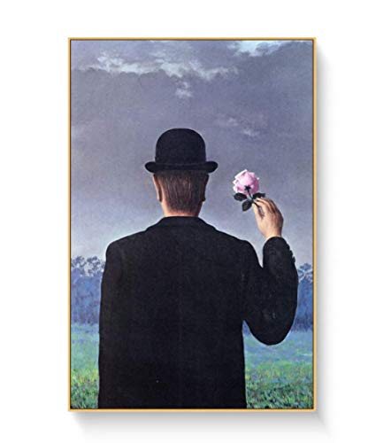 JCYMC Rompecabezas 1000 Piezas Rene Magritte Surrealismo Reproducción De Obras De Arte Carteles De Madera Juguetes para Adultos Juego De Descompresión Jq403Mk
