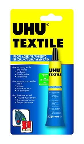 Pegamento uhu especial textil tubo 20 gr en blister