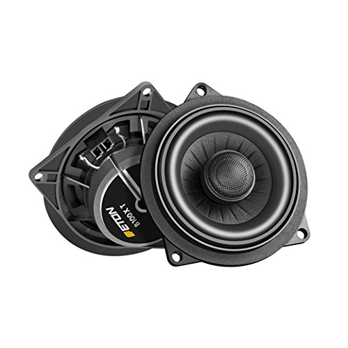 ETON B100XT - Altavoz coaxial de 2 vías compatible con BMW Serie 1 E81, E82, E87, E88, BMW Serie 3 E90, E91, E92, E93, BMW X1 Series E84