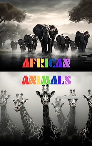 African Animals: Stunning Portraits of African Wildlife, created by AI, curated by humans (English Edition)