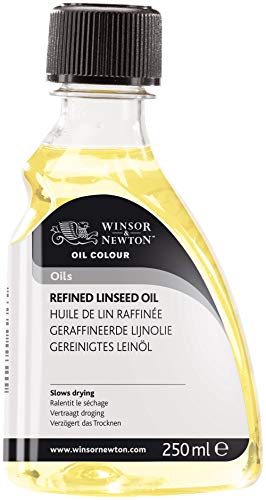 Winsor & Newton Aditivo para óleo Aceite de linaza Refinado, 250ML
