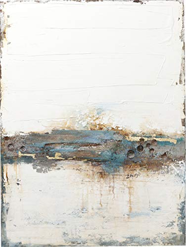 KARE Cuadro al óleo Abstract Stroke One, 120 x 90 cm, multicolor, 3.8 x 90 x 120