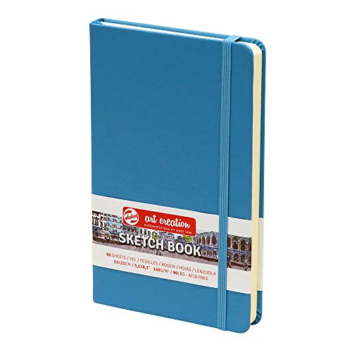 Talens Art Creation Cuaderno de bocetos 80 hojas, 13 x 21 cm, azul lago
