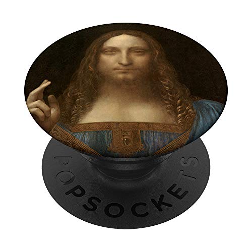 Salvador de Leonardo Da Vinci Mundi PopSockets PopGrip Intercambiable