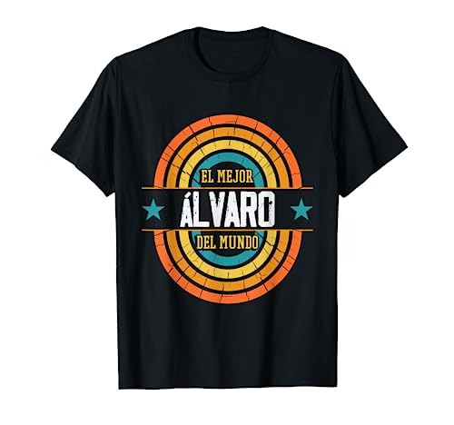 El mejor Álvaro del mundo - Divertido nombre Álvaro Camiseta