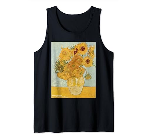 Vincent Van Gogh - Girasoles - Cuadros Famosos Camiseta sin Mangas