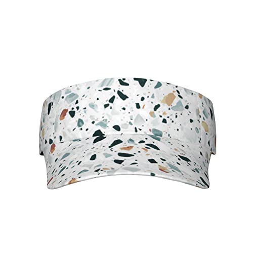 IUBBKI Gorra de visera de protección solar con lentejuelas degradadas y brillantes, ajustable, transpirable, unisex, para playa, al aire libre, Como se muestra en la imagen, S-3XL