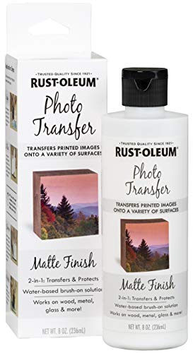 Rust-Oleum 350457 Specialty Photo Transfer Medio, 8 onzas, mate, 8 onzas