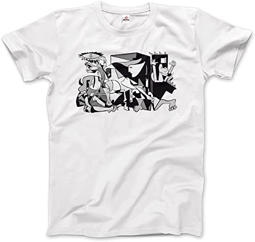 Pablo Picasso Guernica 1937 Reproduction Fruit of The Loom t Shirt Mens Camisetas y Tops(X-Large)