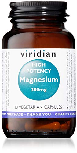 Viridian Magnesio de Alta Potencia 300mg - 30 Cápsulas