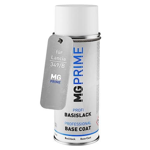 MG PRIME Pintura del coche Bote de spray para Lancia 349/B Cipria Gentileschi Metallic/Gentileschi Puder Pintura base aerosol 400 ml