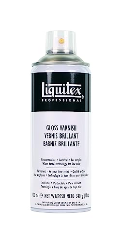 Liquitex Professional - Barniz en spray de 400 ml, Acrílico, transparente