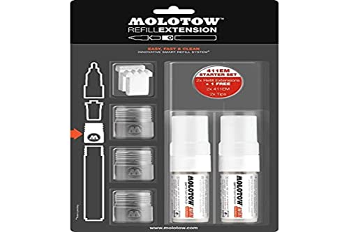 Molotow 200506 Starter Set Refill Extension 411em