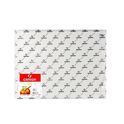 CANSON - 25 HOJAS PAPEL FIGUERAS OLEO 50X65 290 GR