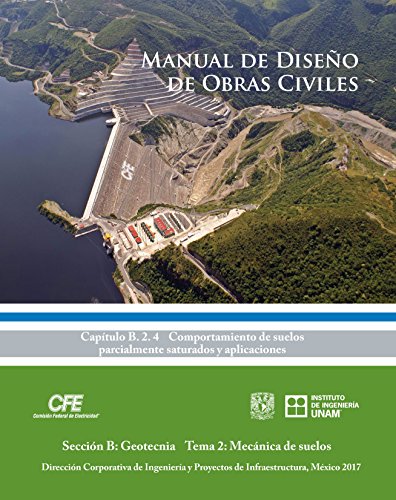 Manual de Diseño de Obras Civiles Cap. B.2.4 Comportamiento de Suelos Parcialmente Saturados y Aplicaciones: Sección B: Geotecnia Tema 2: Mecánica de suelos