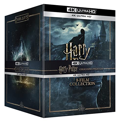 Harry Potter Pack (Ed. artes oscuras) (4K UHD) [Blu-ray]
