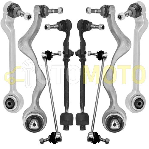 Kit brazo de suspensión compatible con BMW 3 E90 E91 E92 E93 compuesto por 10 autopartes