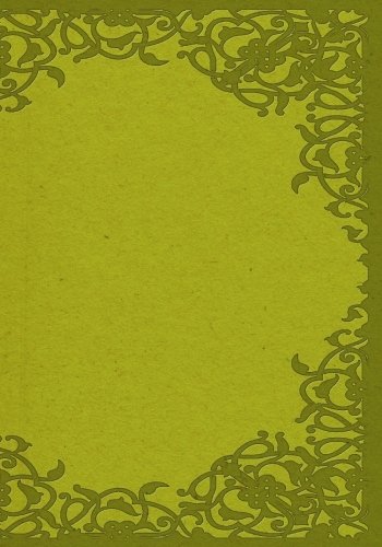 Chartreuse Colored Paper Notebook -- Creative Journal: 7x10, Cream Paper, 5mm Dot Grid, 184 Pages