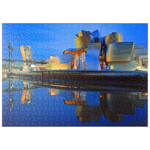 Museo Guggenheim, Museo De Arte Moderno Y Contemporáneo - Premium 500 Piezas Puzzles - Colección Especial MyPuzzle de Puzzle Galaxy