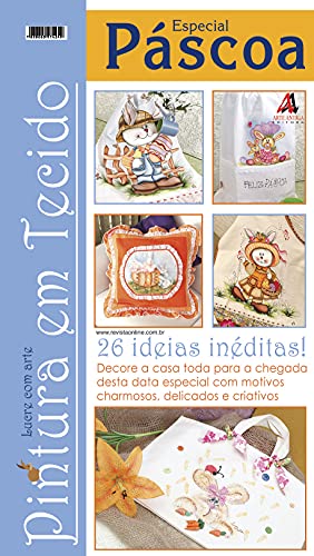 Lucre com Arte Pintura em Tecido: Edição 1 (Portuguese Edition)