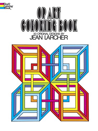 Op Art Coloring Book: 30 Original Designs (Dover Design Coloring Books)
