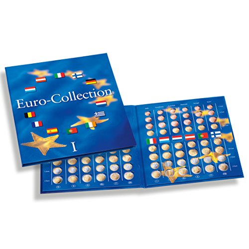 Leuchtturm 324353 Álbum para monedas PRESSO, Euro-Collection, tomo 1