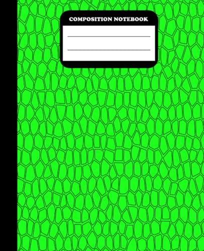 Lime Green Composition Notebook: Wide Ruled Composition Notebook Lime Green | Pretty Back to School Gift | Sweet Lime Cover | 110 Pages | 7,5