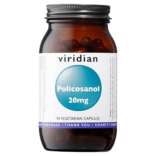 Viridian Policosanol (20mg) – 30 Cápsulas