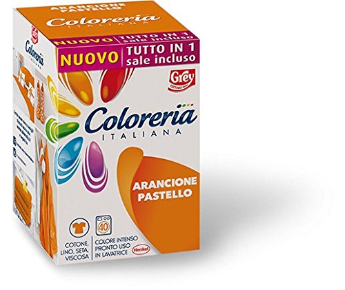 Coloreria Italiana Naranja Pastel Todo en 1 Sal Incluido - Naranja Pastel