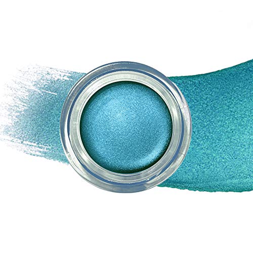 Revlon Colorstay Creme Eye Shadow, Longwear Blendable Matte o Shimmer Eye Makeup con cepillo aplicador en turquesa, pavo real (830)