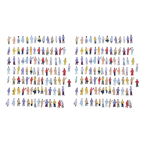 KVSERT 200 figuras pintadas de personas escala N (1 a 150)