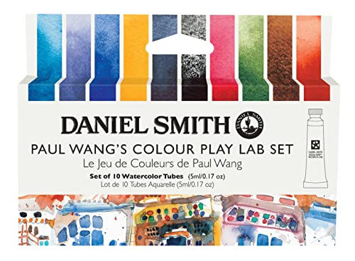Daniel Smith 10 x 5 ml Paul Wangs Colour Play Lab Set, Azul, 5 ml (Paquete de 10), 50