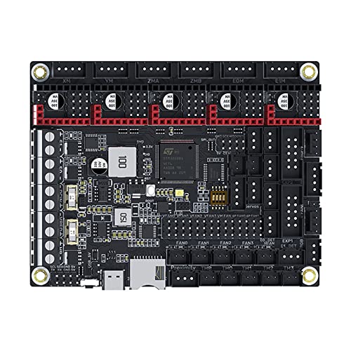 SKRat V1.0 32bit impresora 3D placa base RatOS 2.0 soporte CAN bus ADXL345 PT100 para Klipper impresora placa de control