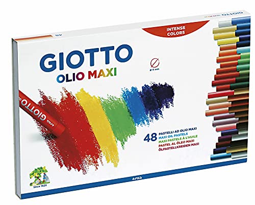 Giotto Olio Maxi Pastel al Óleo, Estuche 48 Uds.