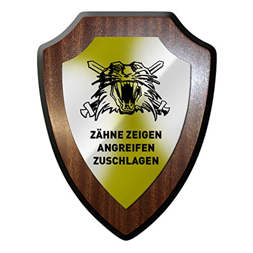 Escudo – Rótulo/Cartel Para Pared – Tiger var de banda Escudo (53 vorposten Flotilla WH WK Alemania Militar Emblema nadadores Escudo # 12401