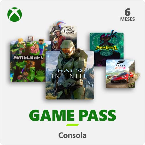 Suscripción Xbox Game Pass - 6 Meses | Xbox Live - Código de descarga