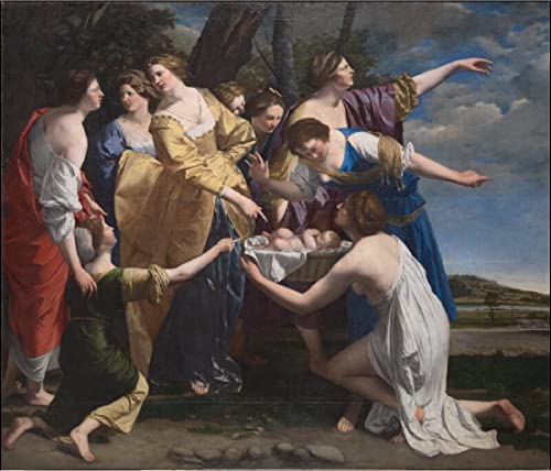 The Finding of Moses, Orazio Gentileschi