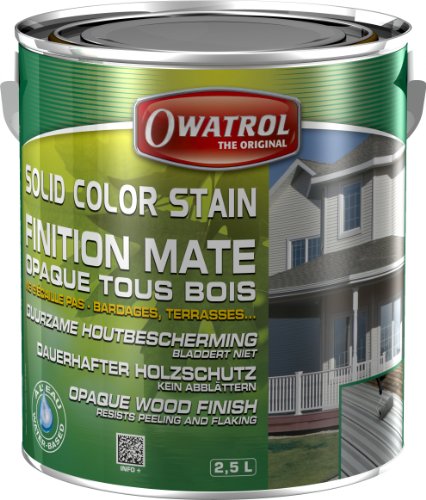 Owatrol 505 - Pintura para fachadas color Rojo